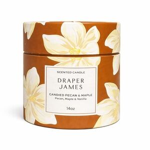 Draper James Brown and Cream Scented Candle